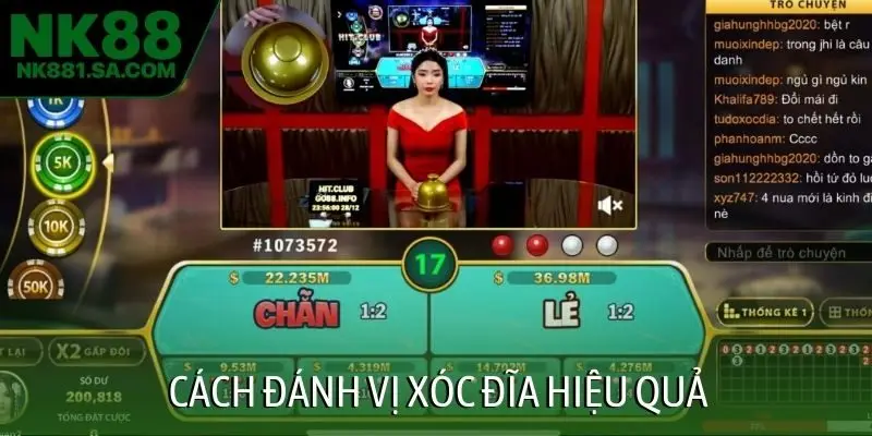 cách đánh vị xóc đĩa hiệu quả